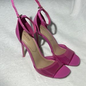 Pink Aldo 6 inch heels